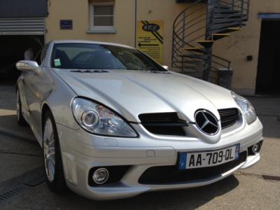 Cire de protection carrosserie Mercedes SLK 