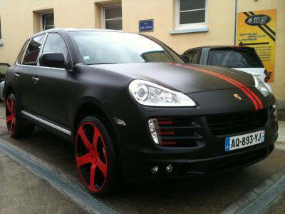 Preparation complete Porsche Cayenne - AMS Lifting