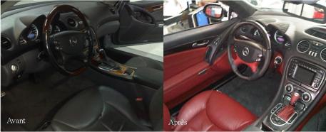Personnalisation complete sur Mercedes SL