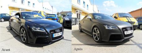 Total covering Audi TT RS